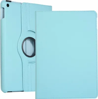 Produktbild von Mobigear DuoStand iPad 9 (2021) Hülle Drehbare Klapphülle - Blau
