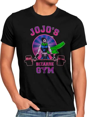 Produktbild von BaumwolleCloud Bizarre Gym Herren T-Shirt bizarre anime japan manga jojos
