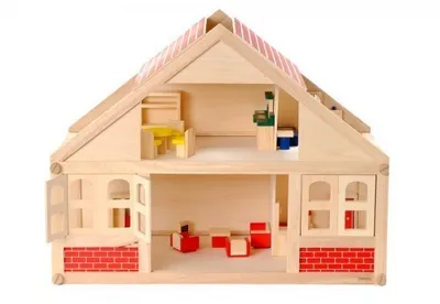 Produktbild von Ttc Beeboo Puppenhaus Mit Möbelteilen