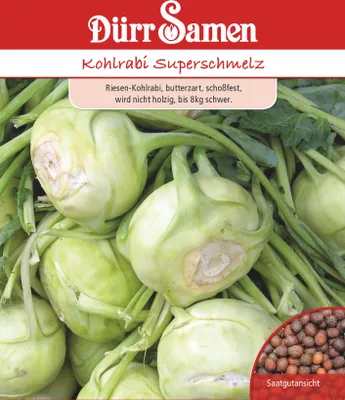 Produktbild von Dürr-Samen - Kohlrabi Superschmelz - Saatgut - 0521