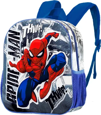 Produktbild von Karactermania Spiderman Marvel Jumping Small 3d Rucksack Blau Blau One Size