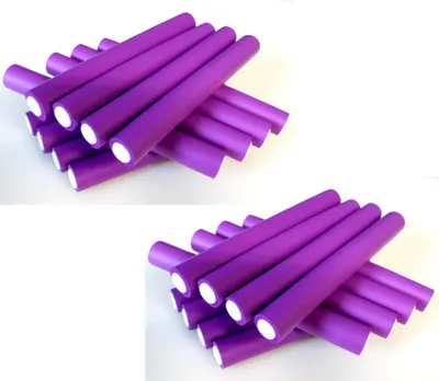 Produktbild von FP Papilotten Flex-Wickler-Set violett - 24 Stck. 19-20 mm + Kosmetikasche (Deutscher Fachhändler!)