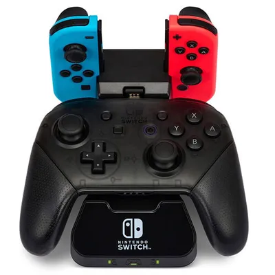 Obrázok produktu pre PowerA 1525991-01, Nabíjací systém, Nintendo Switch, Čierna, Nintendo, Nintendo Switch, Nintendo Switch Lite, Nintendo Switch - OLED Model, Kábel