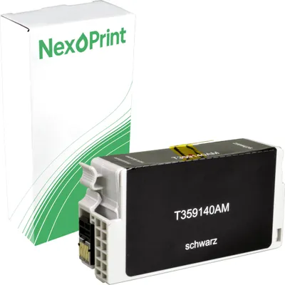 Produktbild von Druckerpatrone kompatibel zu Epson C13T359140 35XL schwarz WorkForce Pro WF-4740 DTWF Epson WF-4735 DTWF Epson WF-4730 DTWF Epson WF-4725 DWF Epson WF-4720 DWF
