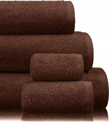 Produktbild von Hochwertiges Spa-Handtuch 50x100 cm in Braun, 450 GSM, 100 Zertifikat