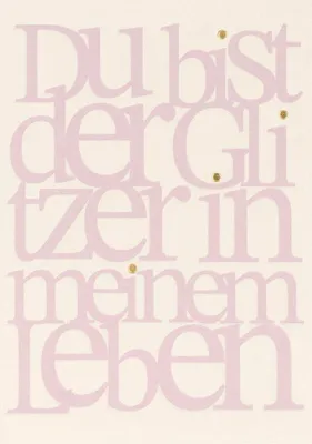 Produktbild von Freundinnenkarte "Du bist der Glitzer"