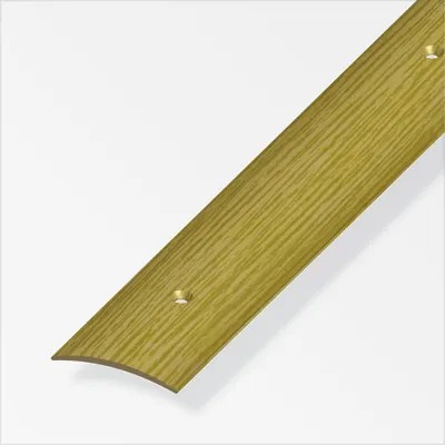 Produktbild von alfer Übergangsprofil 1 m, 30 x 5 mm PVC (Kunststoff) glatt eiche