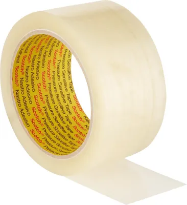Immagine prodotto di Nastro da imballaggio 371 Trasparente, 50 mm X 66 m Scotch