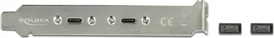 Obrázok produktu pre DeLOCK 89935, 0,5 m, USB 3.2 Gen 2 (3.1 Gen 2), USB A, USB C, Samec, Samica