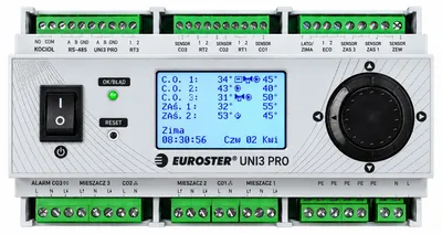 Produktbild von Euroster UNI 3 Pro Heizungsregelung Modbus / Home Assistant