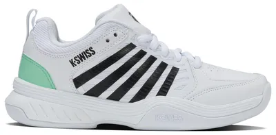 Produktbild von K-Swiss Tennis Court Express 2 Carpet White/Neon Mint/Black White/Neon Mint/Black 42