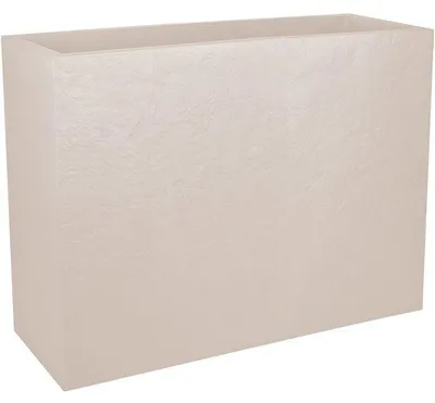 Image de Jardinière EDA, 46 litres – 78,5 x 29,5 cm – hauteur 60 cm – beige