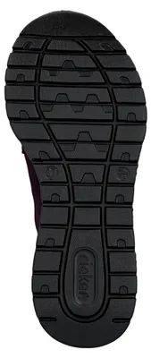 Produktbild von Rieker Damen Sneaker Schlupfschuh Gummizug gepolstert Memosoft M6062, Größe:39 EU, Farbe:Rot