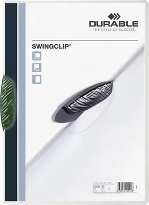 Obrázek produktu pro DURABLE 226005 Swingclip grün 25 Stück