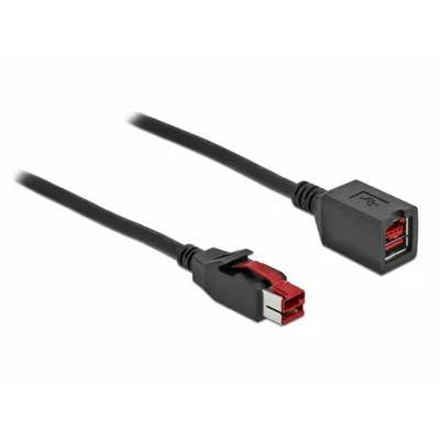 Produktbild von DELOCK PoweredUSB Verlängerungskabel 24 V 2 m