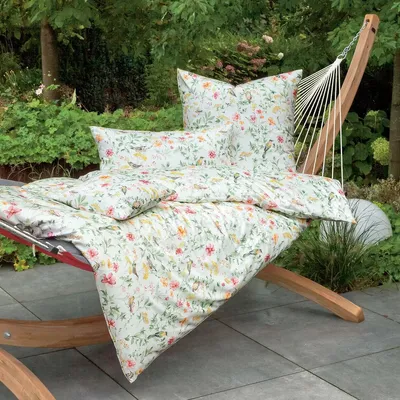 Produktbild von Janine Mako-Satin Bettwäsche Milano 45043-09 multicolor 135x200 cm + 80x80 cm