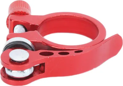 Produktbild von Sattelöffnungsklemme Aluminiumlegierung Schnellfreisetzungs -Sattelrohrclip für Mountainbikes 3Cmred