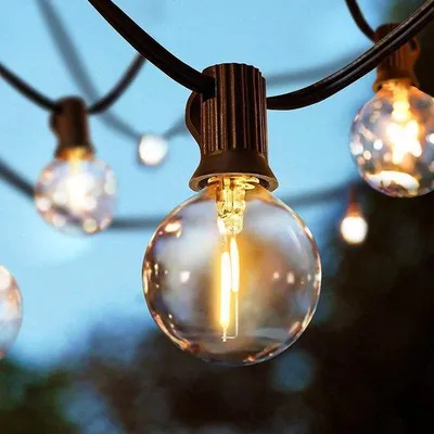 Produktbild von LED-Balkonleuchte 15-Meter G40 Warmweiß 2700K für Terrassen und Gärten