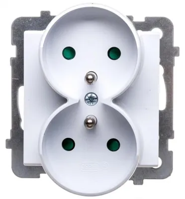 Image de Ospel GP-2RRZP/m/00, blanc, IP20, 16 A, 71 mm, 48 mm, 71 mm