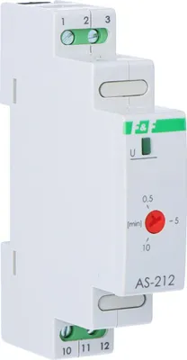 Produktbild von Treppenlichtschalter AS-212 Un=230V, I=16A, 1 Modul