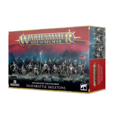 Produktbild von Warhammer Age of Sigmar Soulblight Gravelords Deathrattle Skeletons