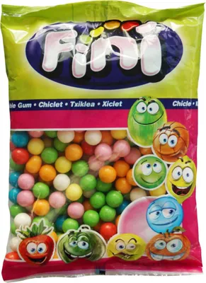 Produktbild von Fini Bubble Gum Balls Kaugummis 1kg (1er Pack)