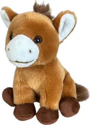 Produktbild von Ziki Spielzeugfigur für Kinder, aus braunem Kunststoff, 14 cm Höhe, 100 g