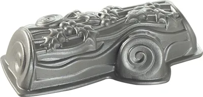 Obrázek produktu pro Forma na pečení Nordic Ware Buche De Noel Silver 35 x 21 cm / 2,1 litru