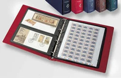 Produktbild von Ringbinder ROYAL inkl. Schutzkassete, rot Rot