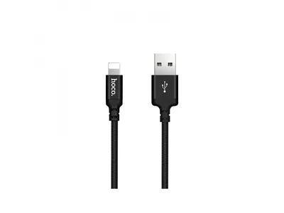Immagine prodotto di Hoco Cavo di ricarica/dati Lightning 1m a velocità multipla Nero