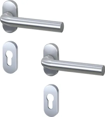 Produktbild von BASI - Schmalrahmen-Garnitur - 2er SET - Edelstahl - L-Form - 2x7302-0208