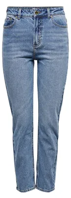 Produktbild von ONLY Damen Ankle Straight Jeans Klassische Stretch Hose ONLEMILY Denim Pants Größe: 29W / 32L