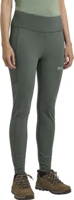 Zdjęcie produktu dla Jack Wolfskin Klintal Legginsy Green M Woman Green M