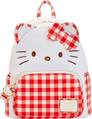 Zdjęcie produktu dla Loungefly - Plecak Premium Hello Kitty 28cm Sanrio - Idealny do Szkoły i Codziennego Użytku