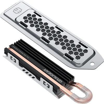 Zdjęcie produktu dla GRAUGEAR Kühlkörper SSD M.2NVMe 2280 für PS5 Speichererweit. retail