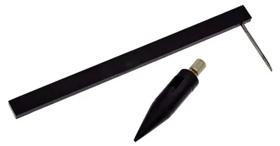 Produktbild von Töpfermesslineal, Kompass, Kreisschneider, Messschieber, 1–17 cm, Töpferwerkzeuge