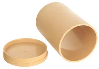Kerzenform DIY, Zylinder, Kunststoff, Ø 8 cm x H 12,5 cm