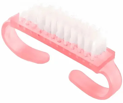 Immagine prodotto di APT AG6C Spazzolino per la pulizia e la cura delle unghie, rosa, 10 pezzi