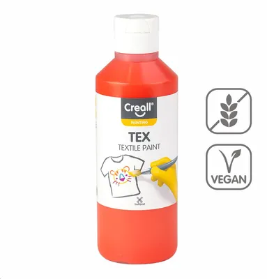 Produktbild von Stoffmalfarbe Creall Tex 250 ml - Orange