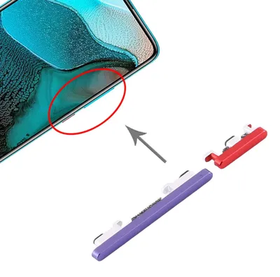 Immagine prodotto di Pulsante di accensione del volume per Xiaomi Redmi K30 Pro Purple Volume On Off Ricambio