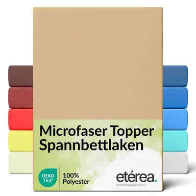 Obrázek produktu pro Étérea napínací prostěradlo z mikrovlákna 140 x 200 – 160 x 200 cm