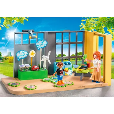 Image de PLAYMOBIL city life 71331 classe educative sur l'ecologie