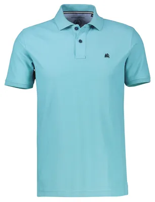 Produktbild von Lerros Übergrößen Basic-Poloshirt türkis
