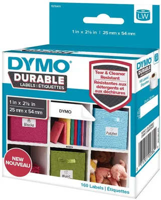 Image de Dymo® 1976411 LabelWriter™ Étiquettes haute performance - 25 x 55 mm, plastique