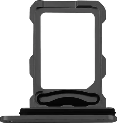 Produktbild von Clappio, SIM-Kartenhalter für iPhone 16 Pro / 16 Pro Max Nano-SIM Steckplatz, Schwarz