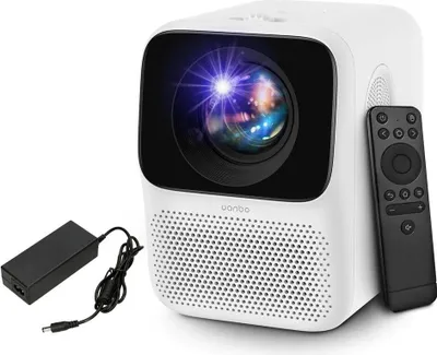 Zdjęcie produktu dla Przenośny projektor Xiaomi Wanbo T2, Full HD 1080p, biały