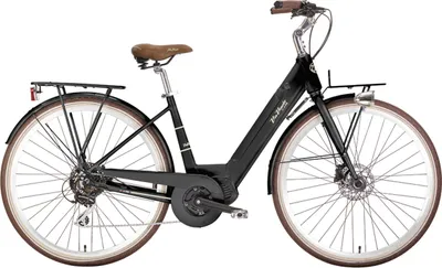 Produktbild von VENICE - I love Italy Elektro-Citybike E-LITE LADY 28 Zoll, schwarz