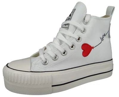 Produktbild von British Knights Kaya Mid Heart B49371002 (38/white-heart)