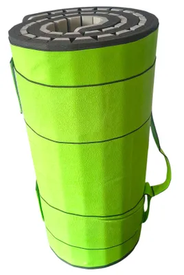 Produktbild von Dicke Isomatte ohne Memory-Effekt – Grün | Schaumstoff-Campingmatte | Rutschfeste Sportmatte | Camping-Isoliermatte