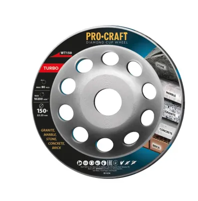 Image de Meule diamantée Procraft WT150 Turbo (en pot)